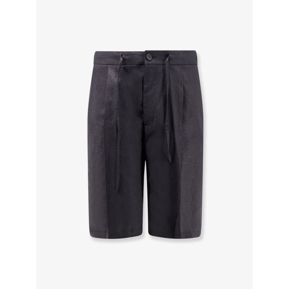 Hevo Men Torre Lapillo Linen And Viscose Shorts